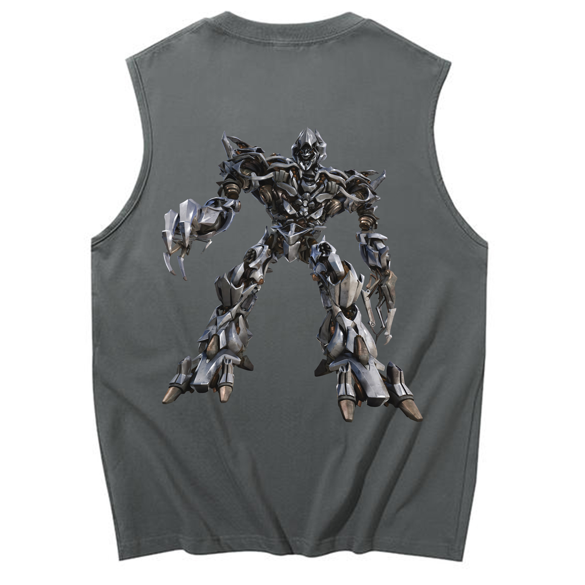 （画像用） Transformers トランスフォーマー コットン100％タンクトップ（背面プリント）